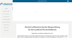 Desktop Screenshot of buergerstiftung-lkr-ffb.de